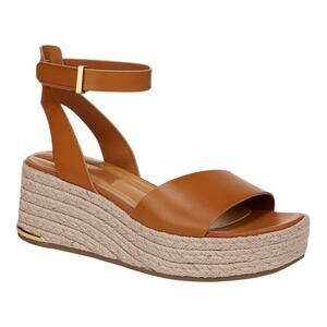 Franco Sarto Women’s Tiffany Espadrille Platform Sandals Brown Size 6 1/2 M